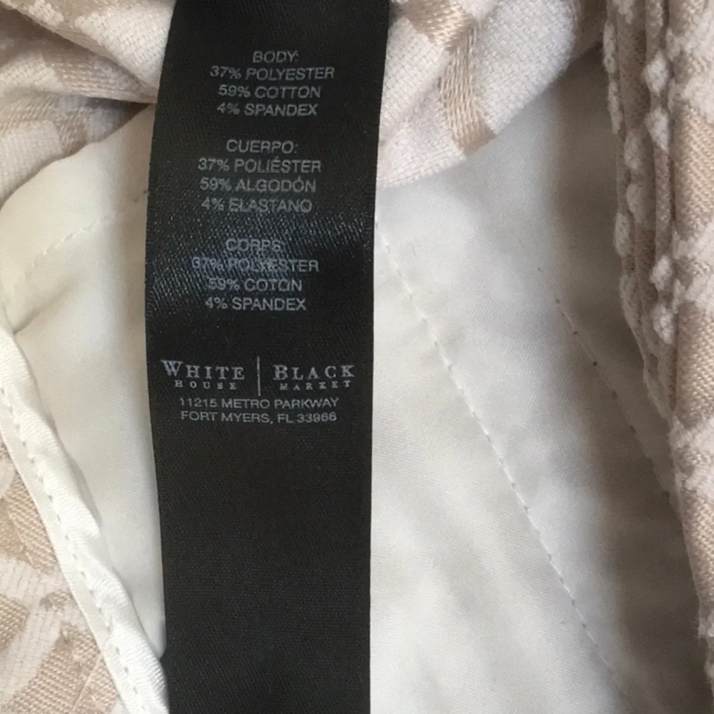WHBM Patterned Shorts Size 4 - Picture 6 of 6